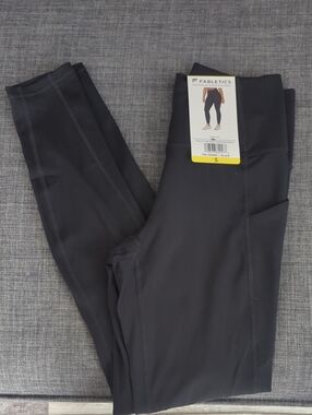 Fabletics Black High-Waist Workout Leggings